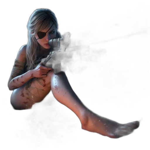 weapon, staff, concept art, photorealistic transparent PNG cut-out