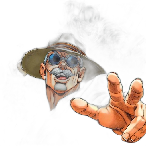hat, face, mask, staff transparent PNG cut-out