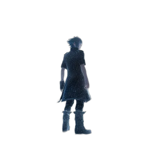 dress, robot, staff, sword transparent PNG cut-out