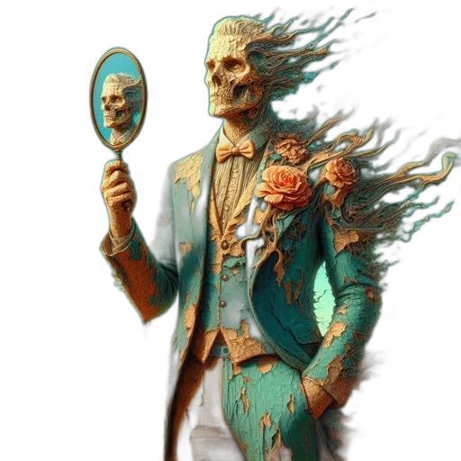mask, staff, creature, face transparent PNG cut-out