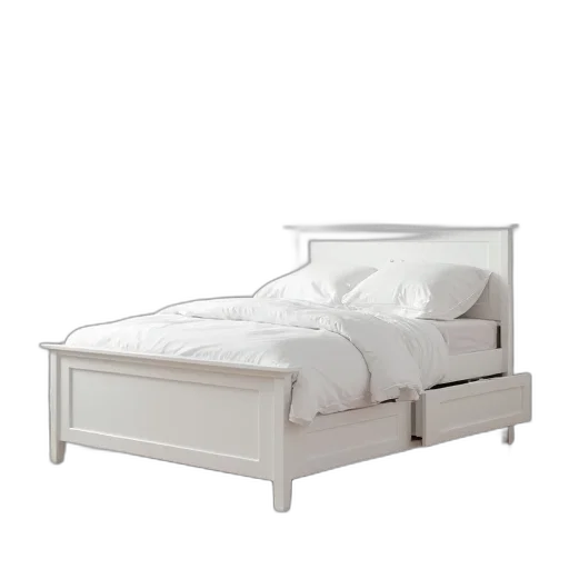 furniture, 3d render, monochrome, white transparent PNG cut-out
