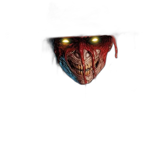 mask, face, creature, robot transparent PNG cut-out