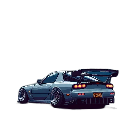 car, weapon, concept art, photorealistic transparent PNG cut-out