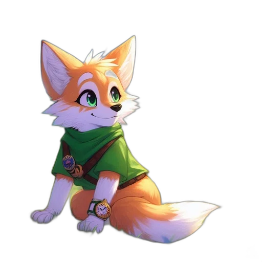 staff, jacket, animal, sword transparent PNG cut-out
