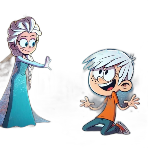 concept art, cartoon, comic book art, fantasy art transparent PNG cut-out