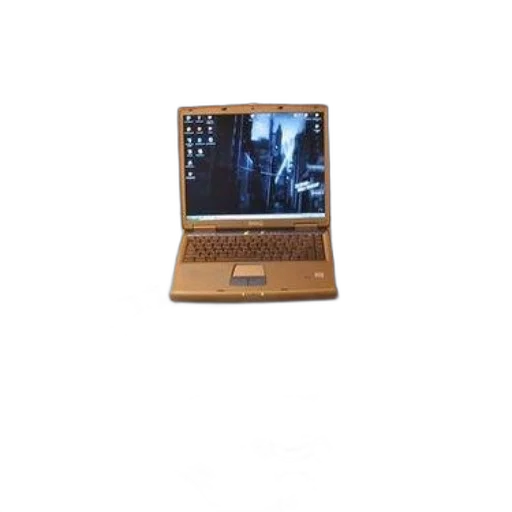 staff, furniture, 3d render, laptop transparent PNG cut-out