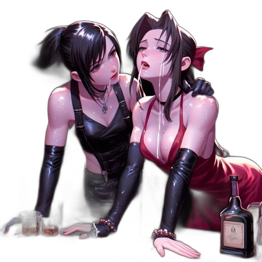 concept art, fantasy art, cyberpunk, anime transparent PNG cut-out