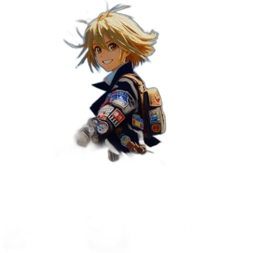 jacket, weapon, sword, staff transparent PNG cut-out