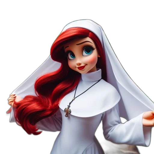 dress, 3d render, concept art, cartoon transparent PNG cut-out