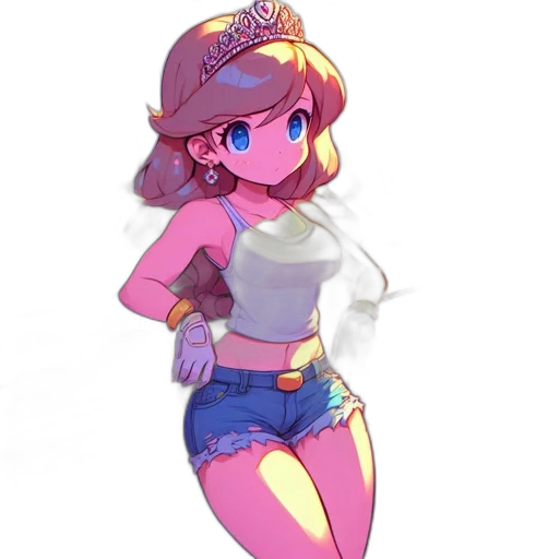 hat, dress, staff, crown transparent PNG cut-out