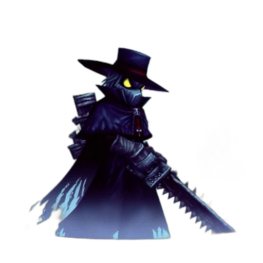 staff, hat, weapon, sword transparent PNG cut-out