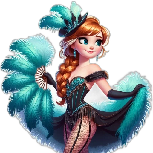 dress, staff, fantasy art, concept art transparent PNG cut-out