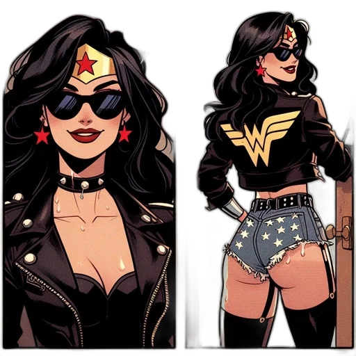 comic book art, concept art, cartoon, fantasy art transparent PNG cut-out