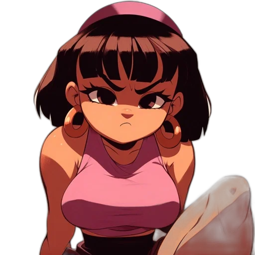 face, dress, hat, weapon transparent PNG cut-out
