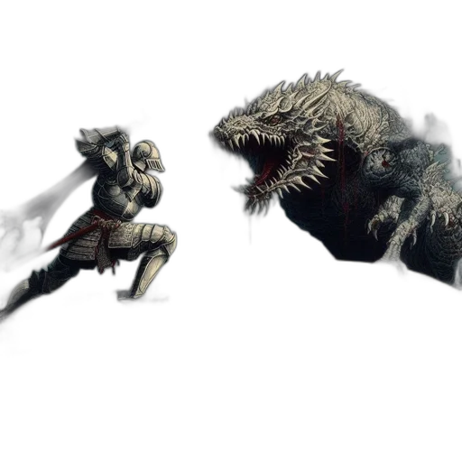 creature, dragon, animal, concept art transparent PNG cut-out