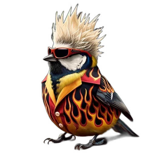 animal, jacket, concept art, 3d render transparent PNG cut-out