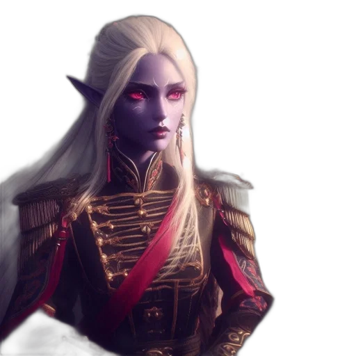 face, dragon, staff, fantasy art transparent PNG cut-out