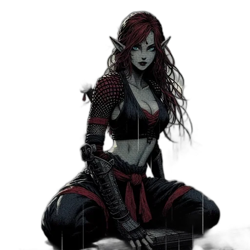 comic book art, fantasy art, concept art, pixel art transparent PNG cut-out