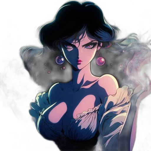 concept art, fantasy art, comic book art, anime transparent PNG cut-out