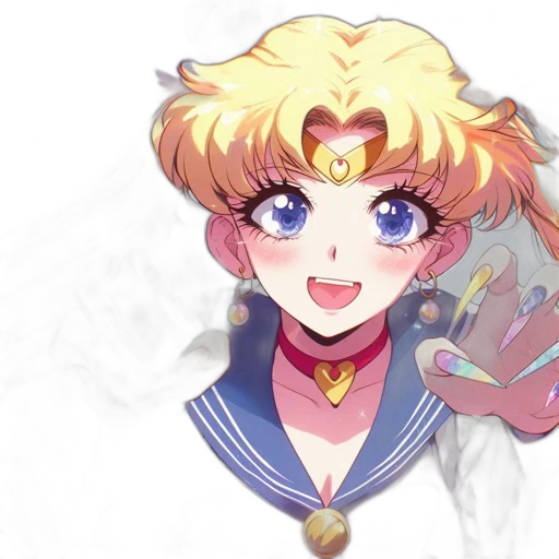 staff, anime, pixel art, vaporwave transparent PNG cut-out
