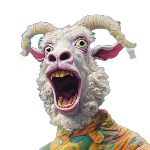 animal, face, mask, creature transparent PNG cut-out