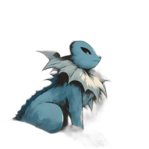 dragon, creature, animal, staff transparent PNG cut-out