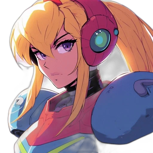 robot, weapon, face, jacket transparent PNG cut-out