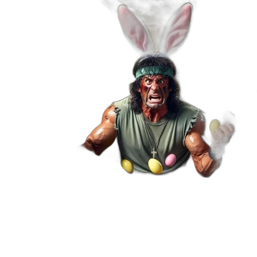 creature, animal, staff, mask transparent PNG cut-out