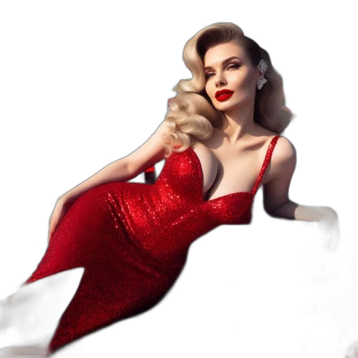 dress, photorealistic, concept art, cartoon transparent PNG cut-out