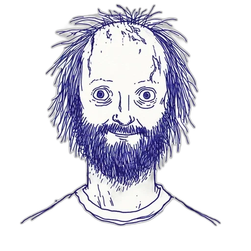 hair, face, creature, mask transparent PNG cut-out