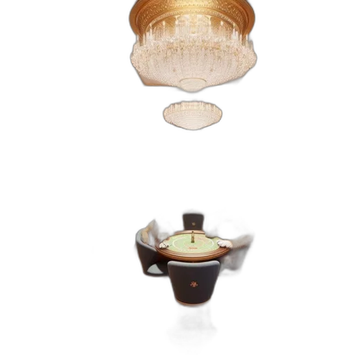 furniture, jewelry, crown, 3d render transparent PNG cut-out