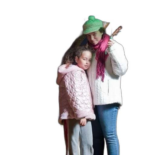 hat, jacket, umbrella, staff transparent PNG cut-out