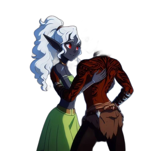 mask, concept art, fantasy art, pixel art transparent PNG cut-out
