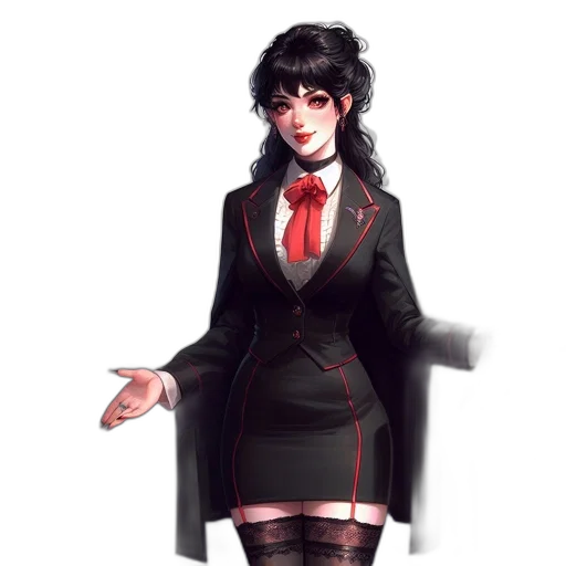 staff, dress, jacket, concept art transparent PNG cut-out