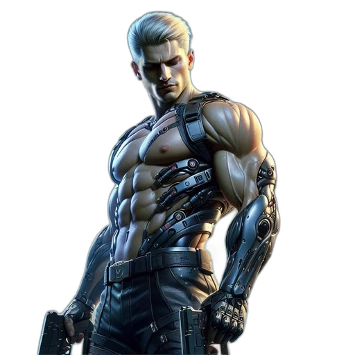 weapon, cyberpunk, concept art, comic book art transparent PNG cut-out