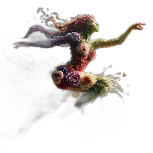 creature, dragon, hair, concept art transparent PNG cut-out