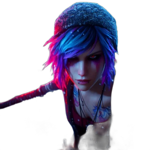 sword, weapon, hair, staff transparent PNG cut-out