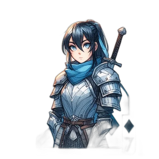 sword, staff, weapon, fantasy art transparent PNG cut-out