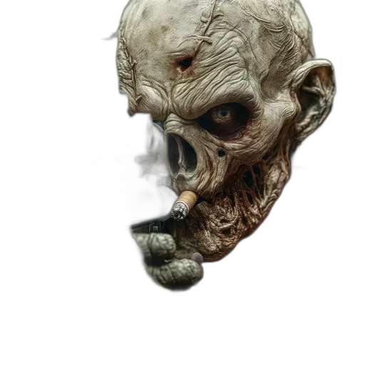 mask, face, creature, staff transparent PNG cut-out