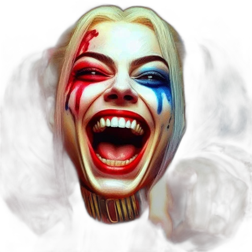 face, mask, concept art, photorealistic transparent PNG cut-out