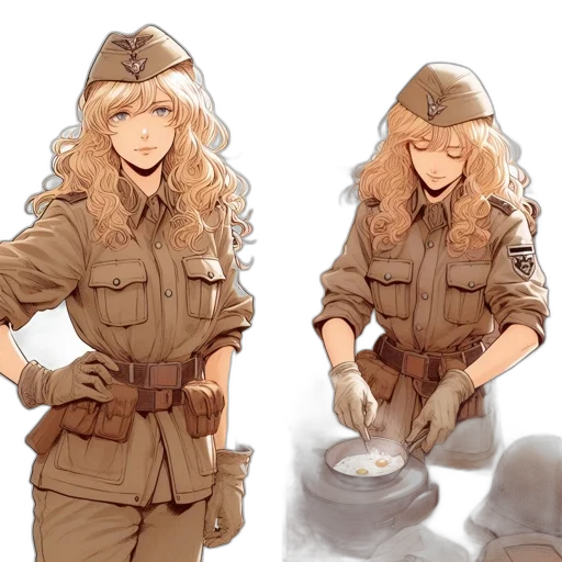 hat, weapon, concept art, photorealistic transparent PNG cut-out