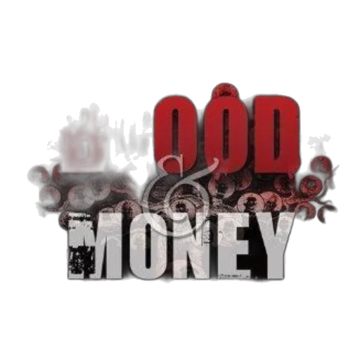 3d render, concept art, blood, money transparent PNG cut-out