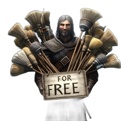 weapon, staff, 3d render, concept art transparent PNG cut-out