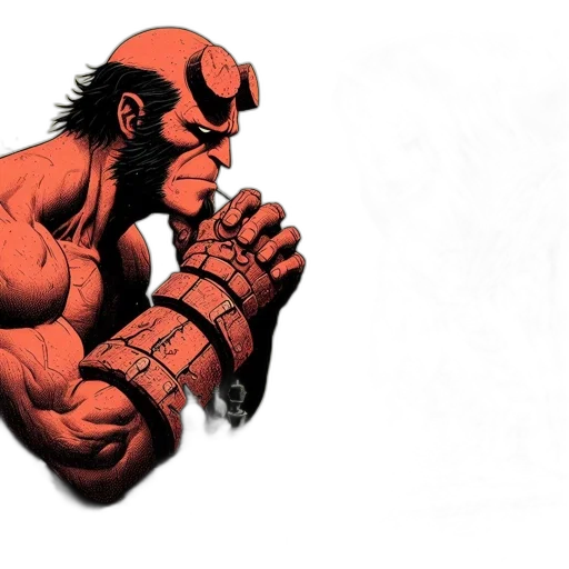 comic book art, concept art, photorealistic, 3d render transparent PNG cut-out