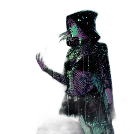 jacket, dress, robot, staff transparent PNG cut-out