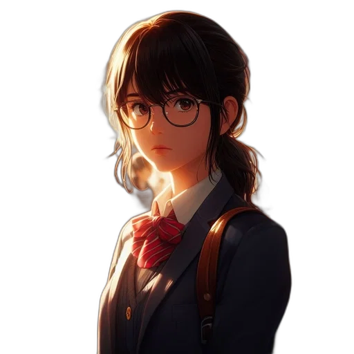 face, staff, jacket, crown transparent PNG cut-out