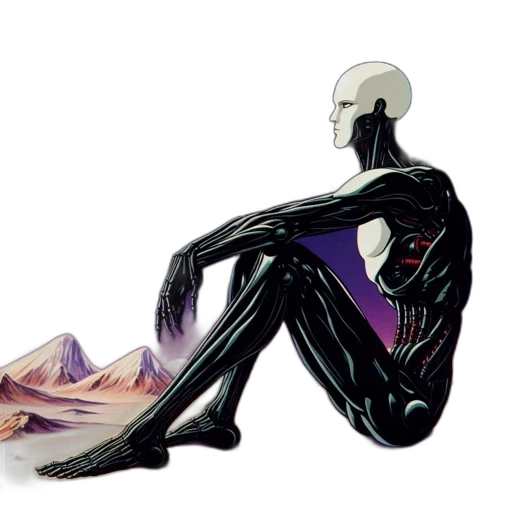 robot, mask, creature, jewelry transparent PNG cut-out