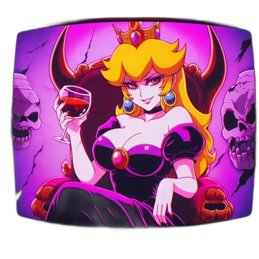 crown, concept art, fantasy art, pixel art transparent PNG cut-out