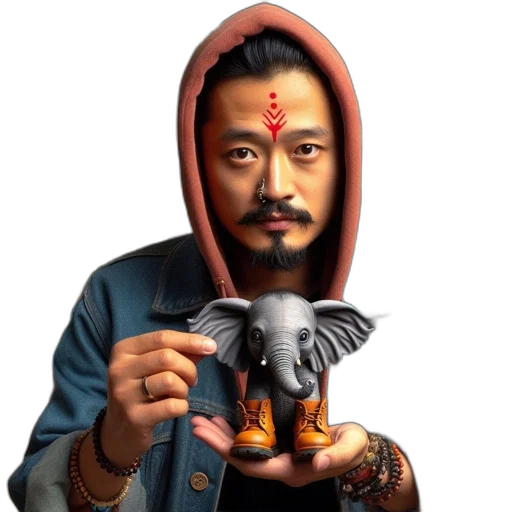 animal, dragon, mask, creature transparent PNG cut-out