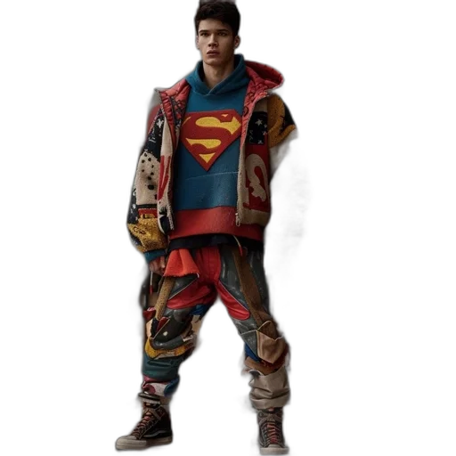 jacket, concept art, 3d render, comic book art transparent PNG cut-out